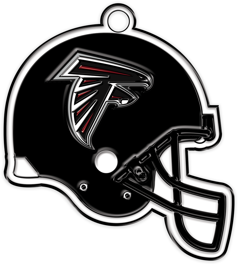 Atlanta Falcons Helmet Png Pic (white, black)