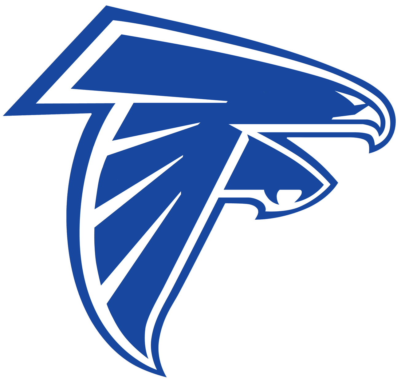 Atlanta Falcons Png Clipart (white, navy, black, teal)