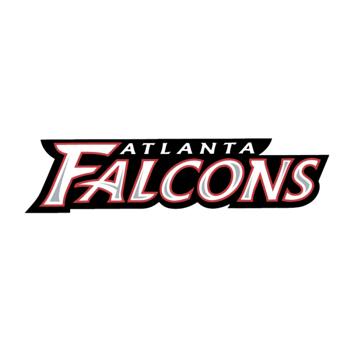 Atlanta Falcons Png Hd (white, black)