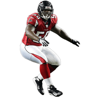 Atlanta Falcons Png Transparent Image (black, white)