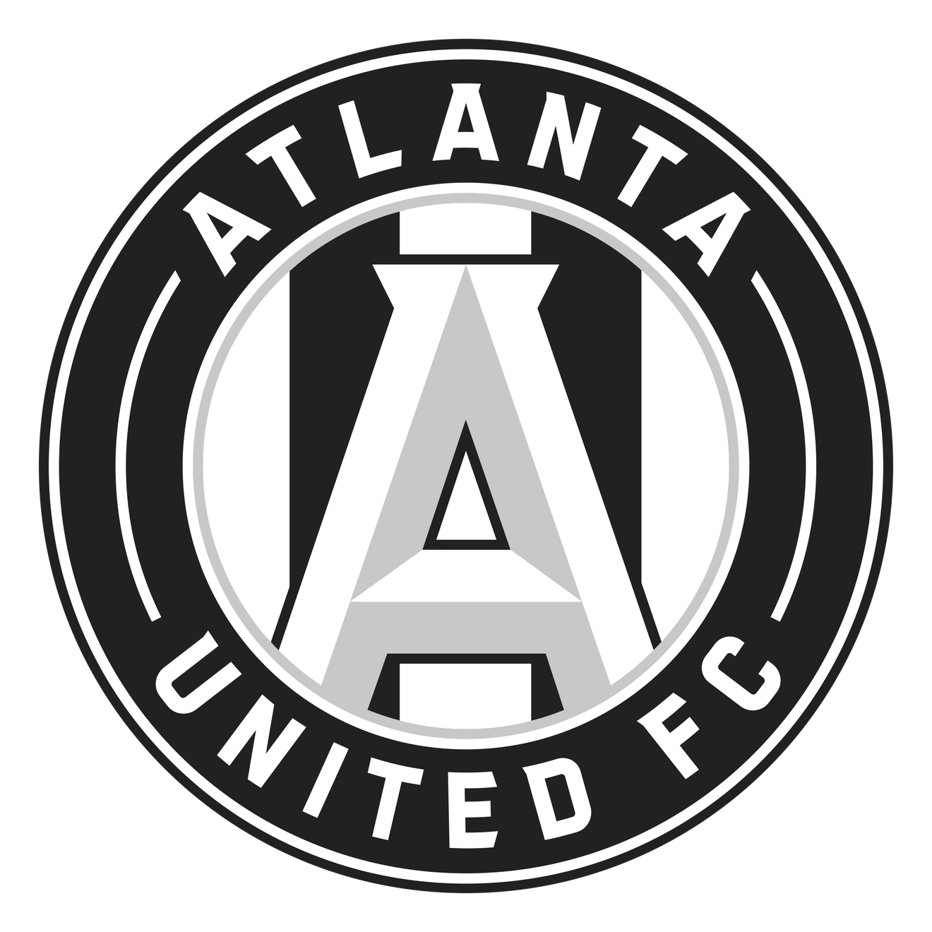 Atlanta United Fc Png Pic (white, black, silver)