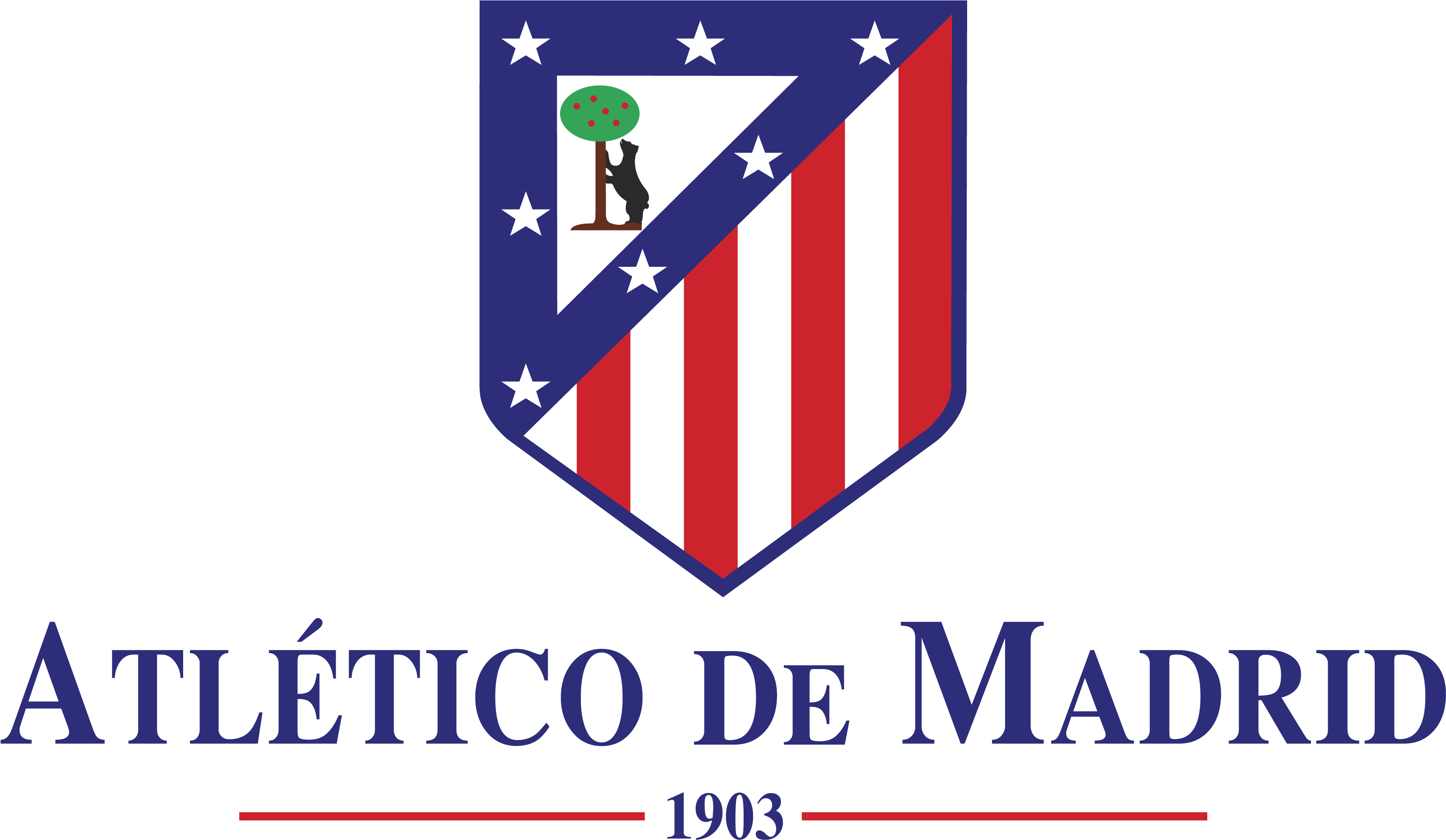 Atletico Madrid Png (indigo, white, black, maroon, red)