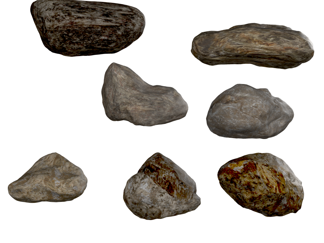 Stones Png Hd Isolated (black)