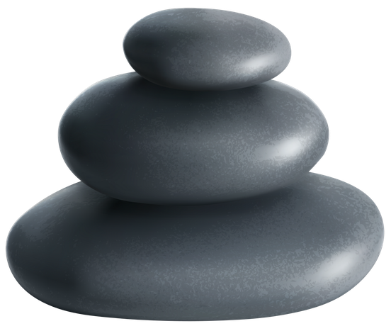 Stones Png Isolated Transparent Picture (black)