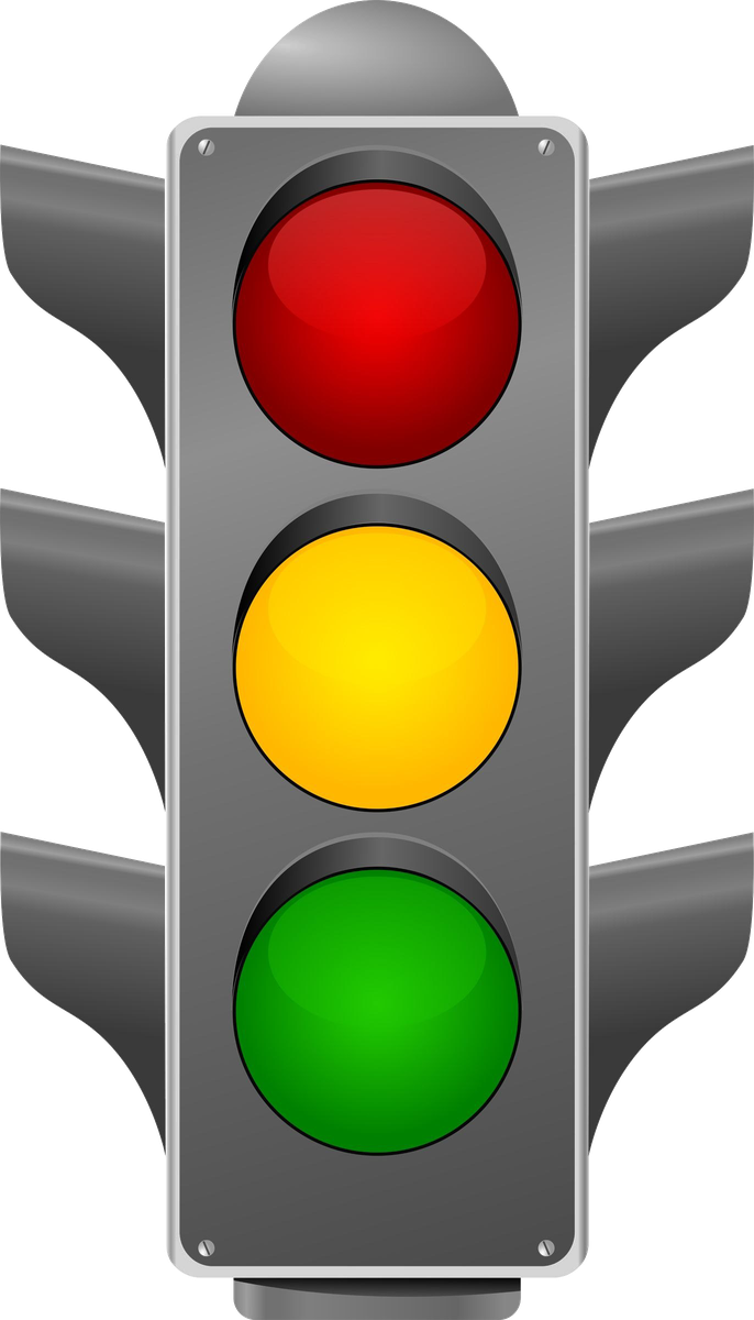 Stop Light Png Image (black, gray)