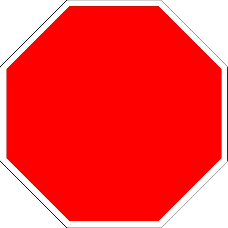 Stop Png Free Download (red, black, pink, salmon, white)