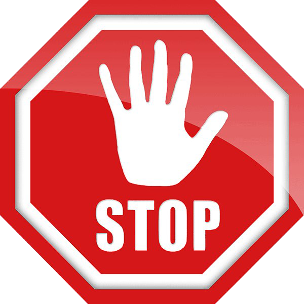 Stop Sign Png Transparent (red, salmon, white)