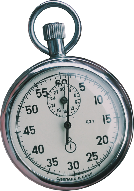 Stopwatch Transparent Isolated Images Png (black, silver)