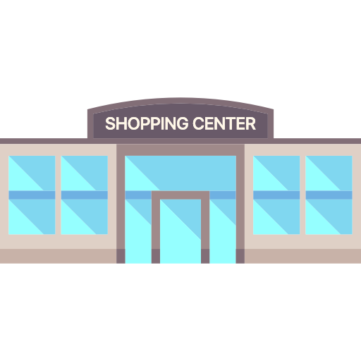 Store Shopping Mall Png Image (silver, mint, white)