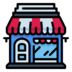 Store Front Building Marketplace Commerce Icon Free Nobackground Png Icon Download (silver, red, black, lavender, teal)