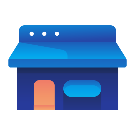 Store Shop Building Ecommerce Icon Free Transparent Png Icon Download (navy, indigo, black, teal)