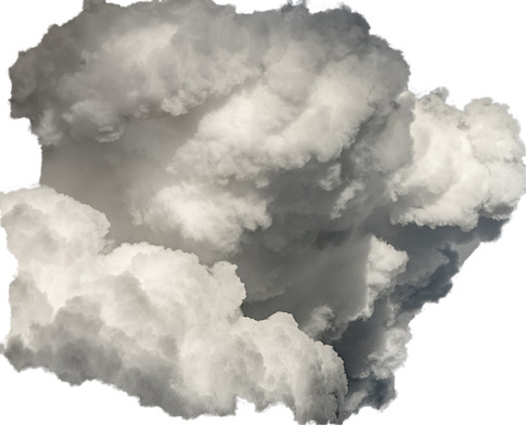 Storm Cloud Png (black, silver, beige)