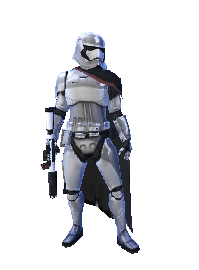 Stormtrooper Captain Phasma Toy Transparent Png (black)