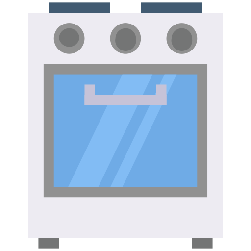 Stove Oven Kitchen Appliance Cooking Icon Free Nobackground Png Icon Download (silver, lavender, gray, black)