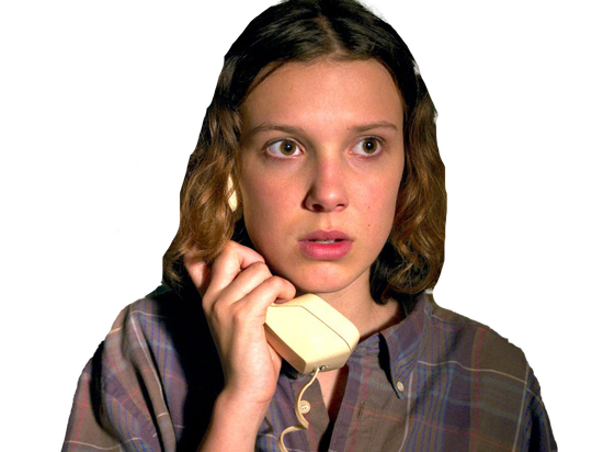 Stranger Things Eleven Png Image (black)