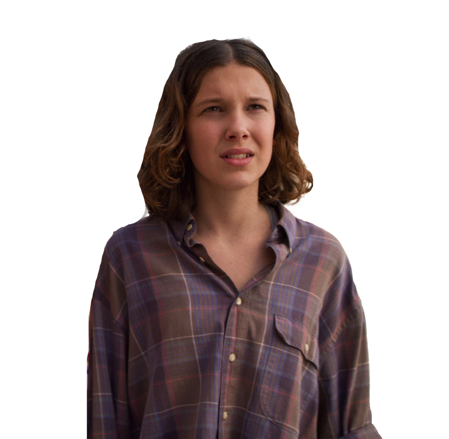 Stranger Things Eleven Png Pic (black)