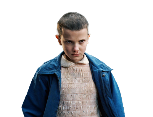 Stranger Things Eleven Png Picture (navy, black, silver)