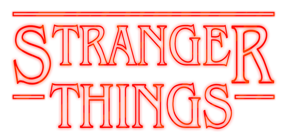 Stranger Things Logo Png Photos (maroon, black, red)