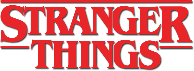 Stranger Things Png Clipart (maroon, black, red)