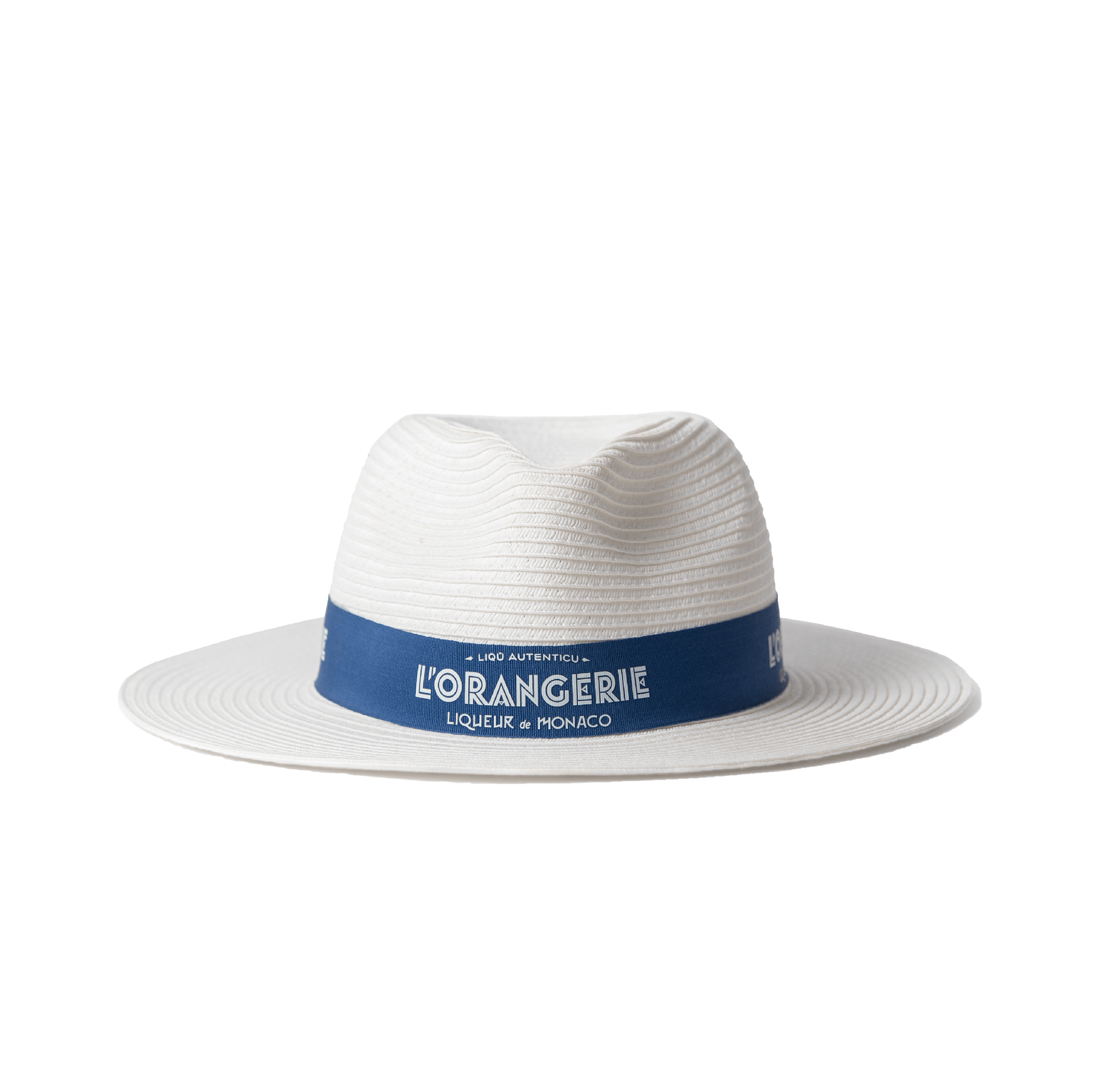 Straw Hat (lavender, gray)