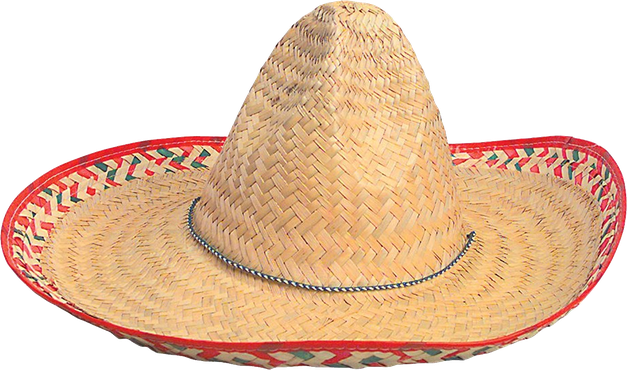 Straw Mexican Hat Png Photos (black, silver, pink, salmon)