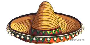 Straw Mexican Hat Png Transparent Image (black, chocolate)