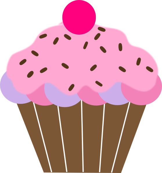 Strawberry Bun Cake Png Clipart (pink, white, red, olive, plum)