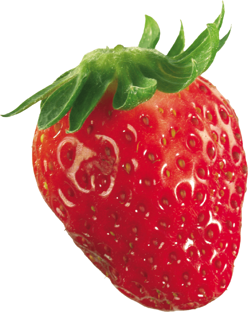 Strawberry Png File (maroon, black)