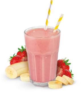 Strawberry Smoothie Png Pic (indigo, black, gray, white, silver)