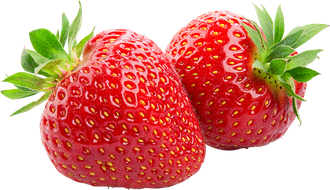 Strawberry Transparent Png (black, red, chocolate)