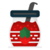 Strawberry Jam Pot Food Fruit Icon Free Transparent Png Icon Download (red, maroon, black, gray, lavender)