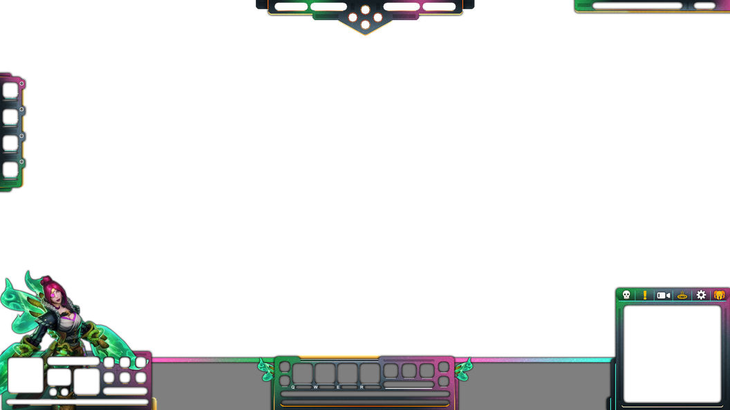 Stream Overlay Png Photo (black)