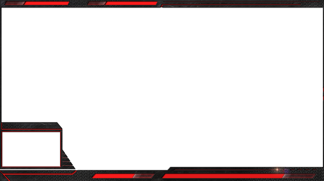 Stream Overlay Png Photos (black, red)