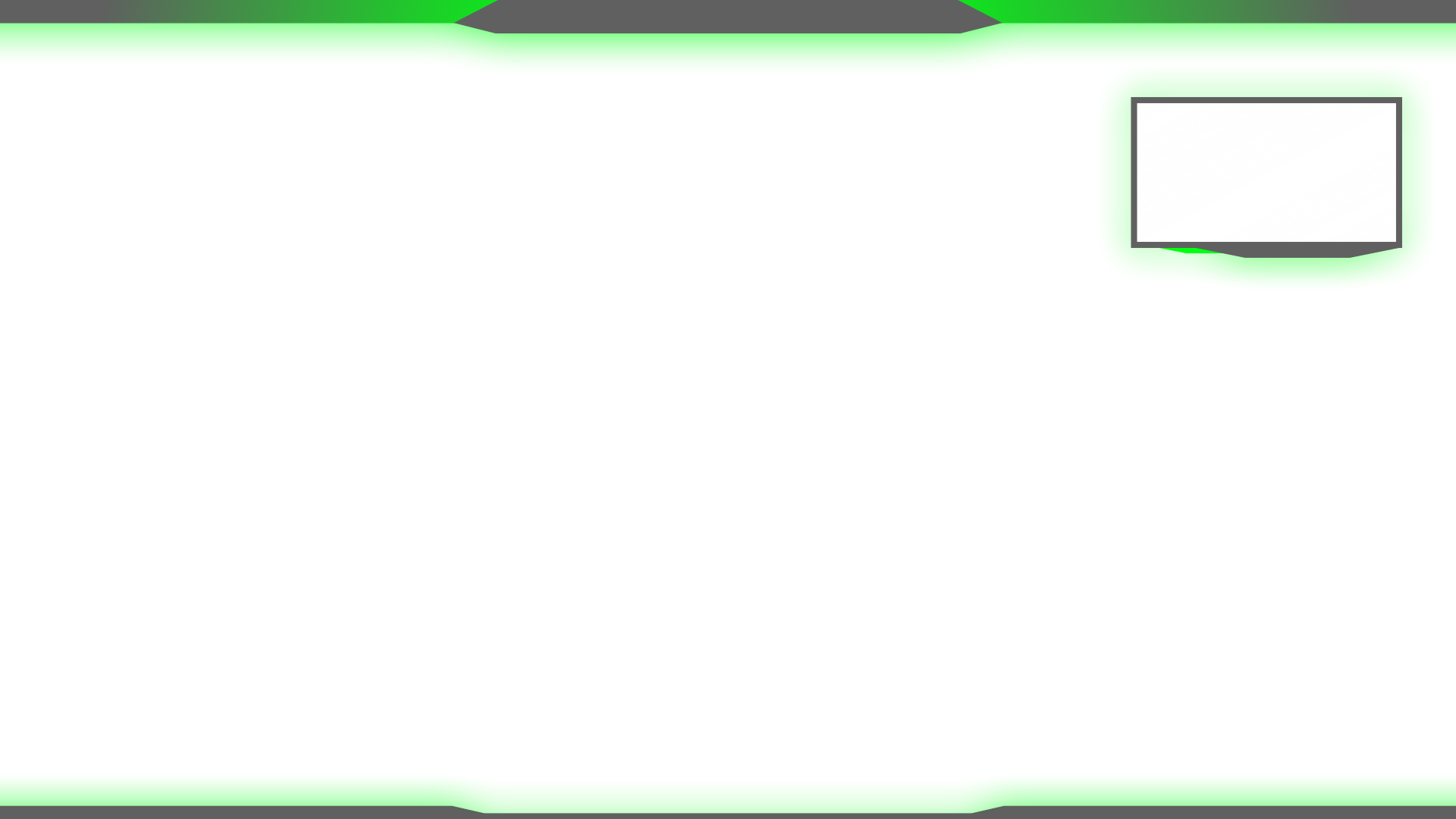 Stream Overlay Transparent Png (lime, black, gray, green, white)