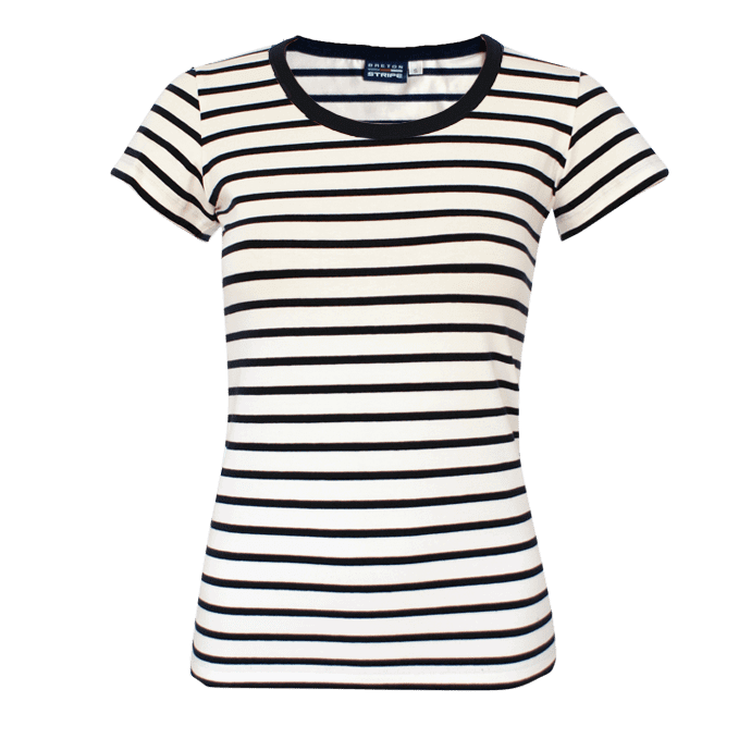 Striped T Shirt Png Free Download (black, white)