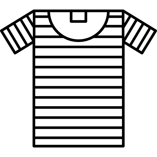 Striped T Shirt Png Isolated Pic (lavender, black, gray, white, silver)