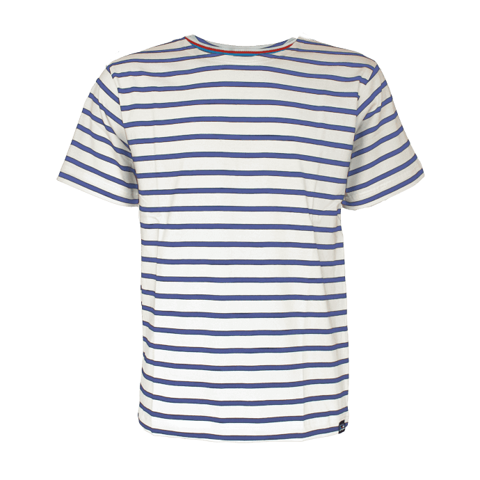 Striped T Shirt Png Transparent (black, beige, white)