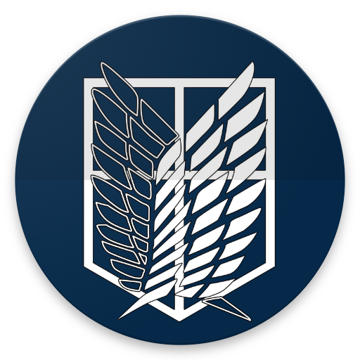 Attack On Titan Logo Png Free Download (white, black, navy)