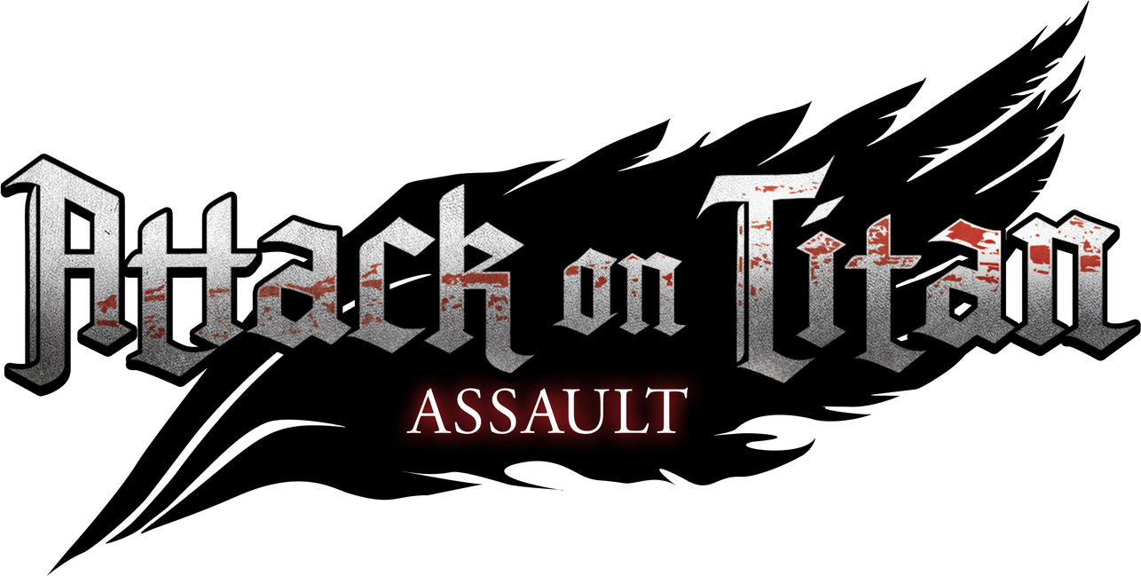 Attack On Titan Word Logo Png File (black)