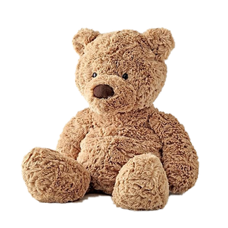 Stuffed Teddy Bear Png Transparent Image (black, silver, salmon)