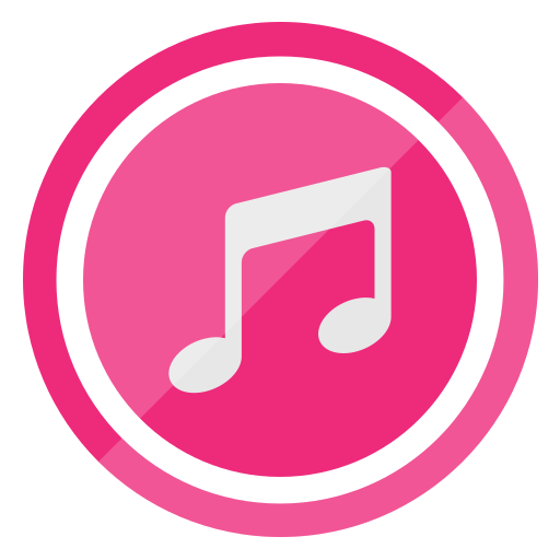 Itunes Free Transparent Png Icon Download (lavender, salmon, black)