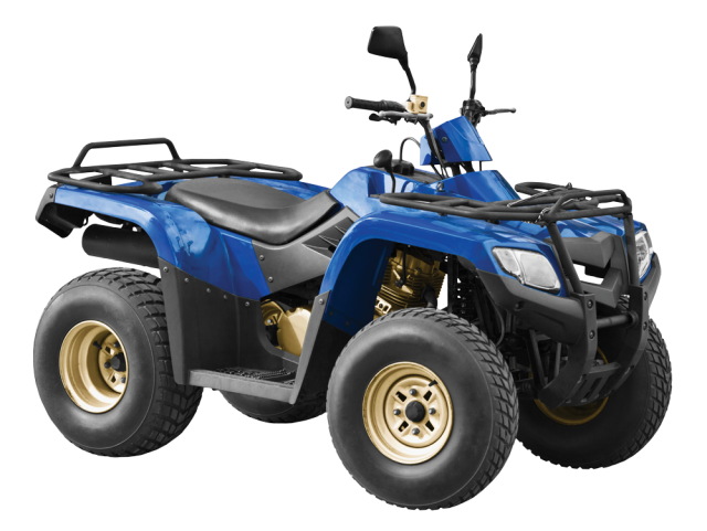 Quad Bike Png File (black)