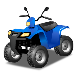 Quadbike Blue Icon Free Transparent Png Icon Download (navy, black)