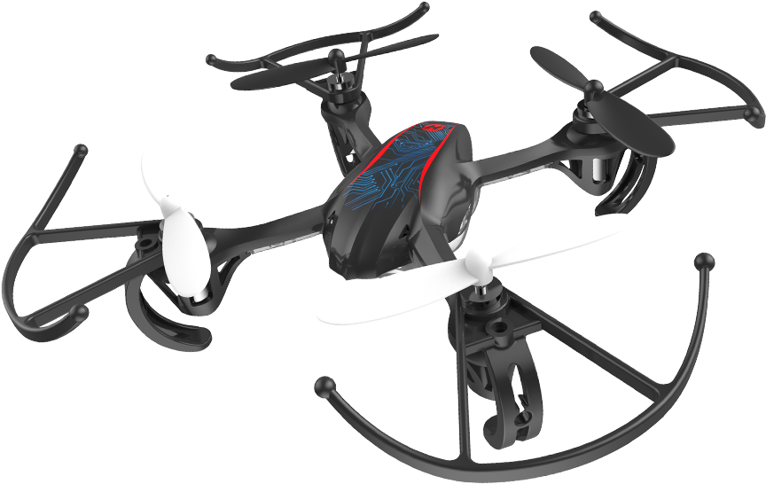 Quadcopter Download Png Isolated Image (indigo, black, white)