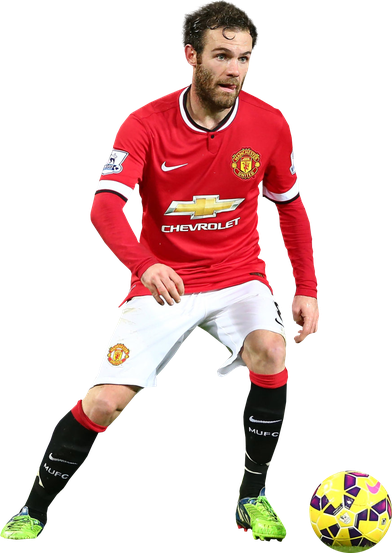 Juan Mata Png File (white, red, black)