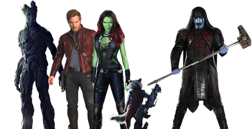 Guardians Of The Galaxy Png Free Download (black)