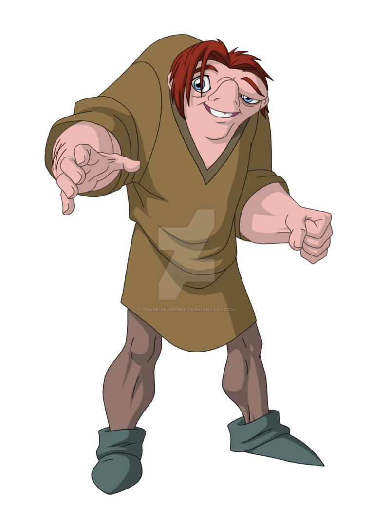 Quasimodo Png Clipart (gray, olive, pink, black)