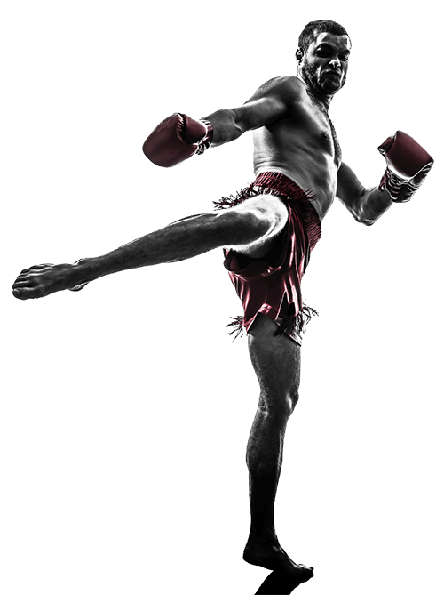 Muay Thai Png File (gray, black)