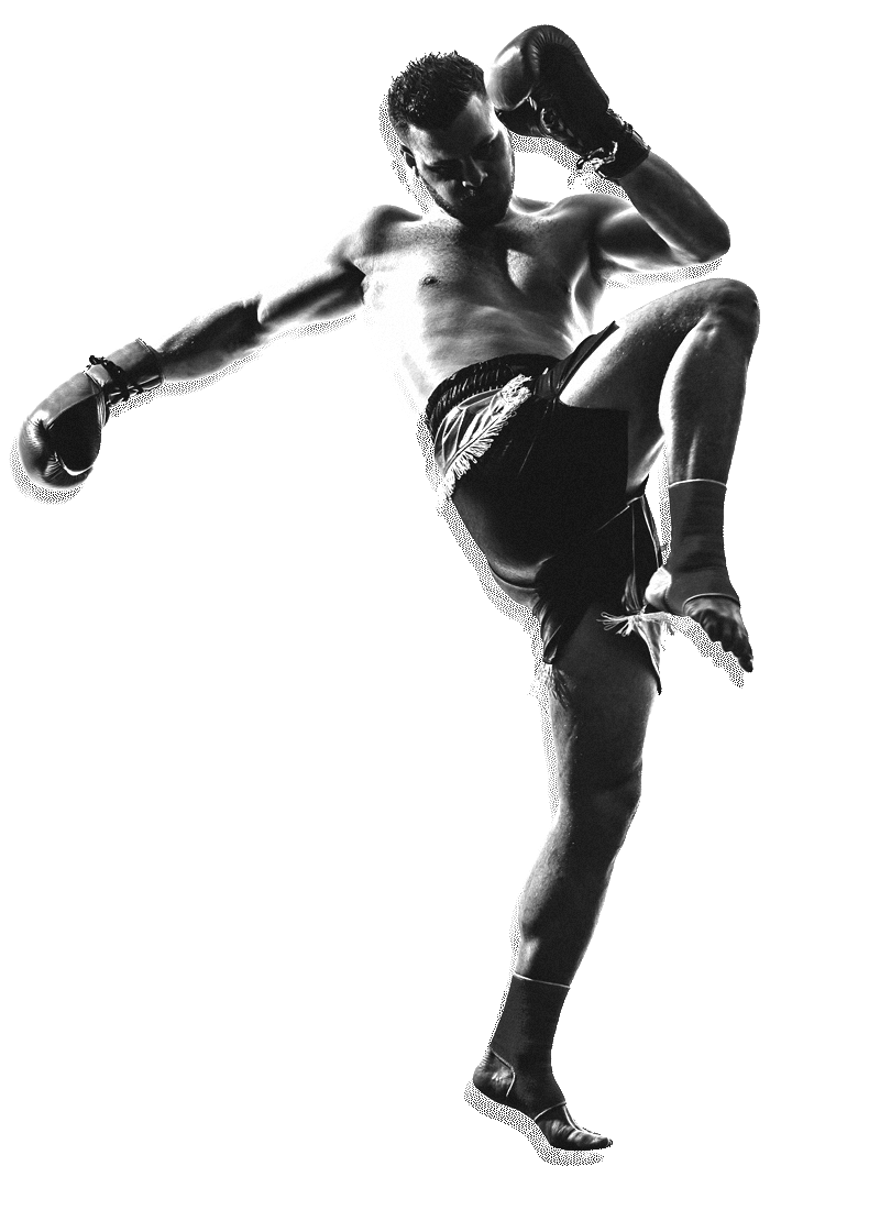 Muay Thai Png Picture (black)