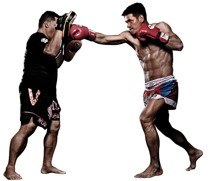 Muay Thai Training Png Picture (black)